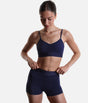 Microfiber Dance Shorts • Branded Waistband - BY104