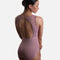 SIENA Dance Leotard, Open Back Ballet Leotard with Mesh Detail - BY69