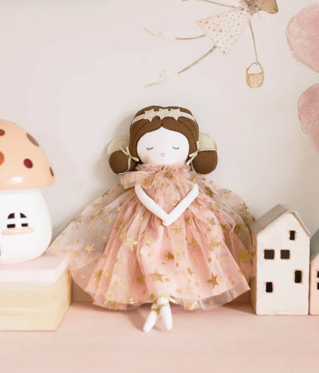 Celeste Fairy Doll - 38cm Pink Gold Star