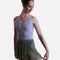 Elegant Pull-On Dance Skirt, Mock Wrap with Soft Waistband - CELINE