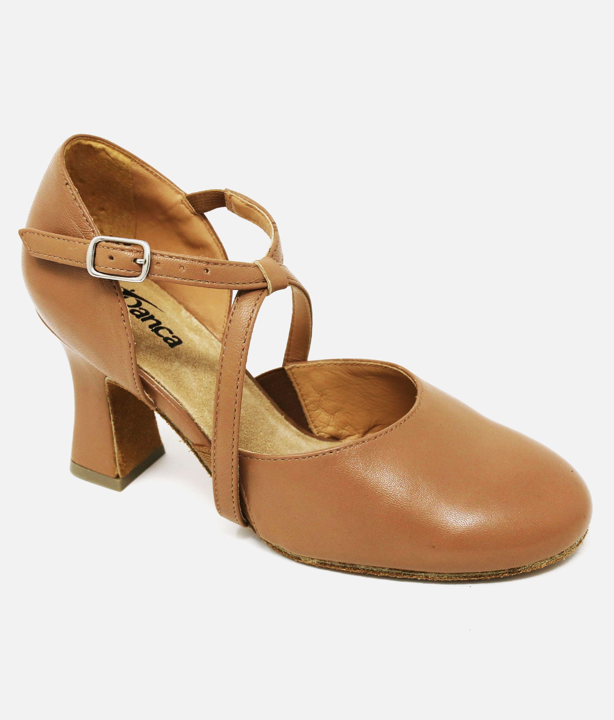 Broadway/Cabaret X-strap Shoe - SD 143