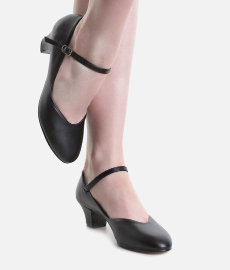 Low Heel Character Shoe - CH 50 #black