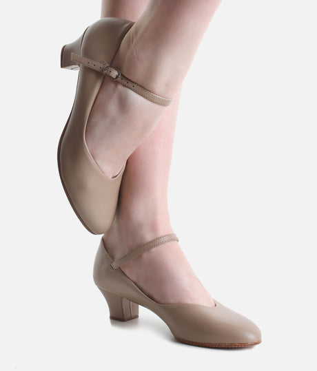 Low Heel Character Shoe - CH 50 #tan
