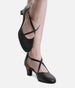 2” Heel Character & Ballroom Practice Shoes with Cross-Strap - CH70