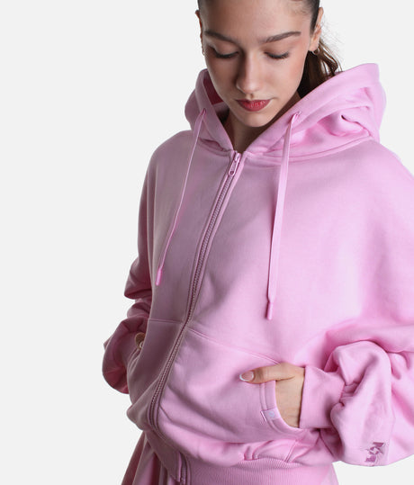 Oversized CLOUD HOODIE, Ultra-Comfy Full-Zip with Pockets