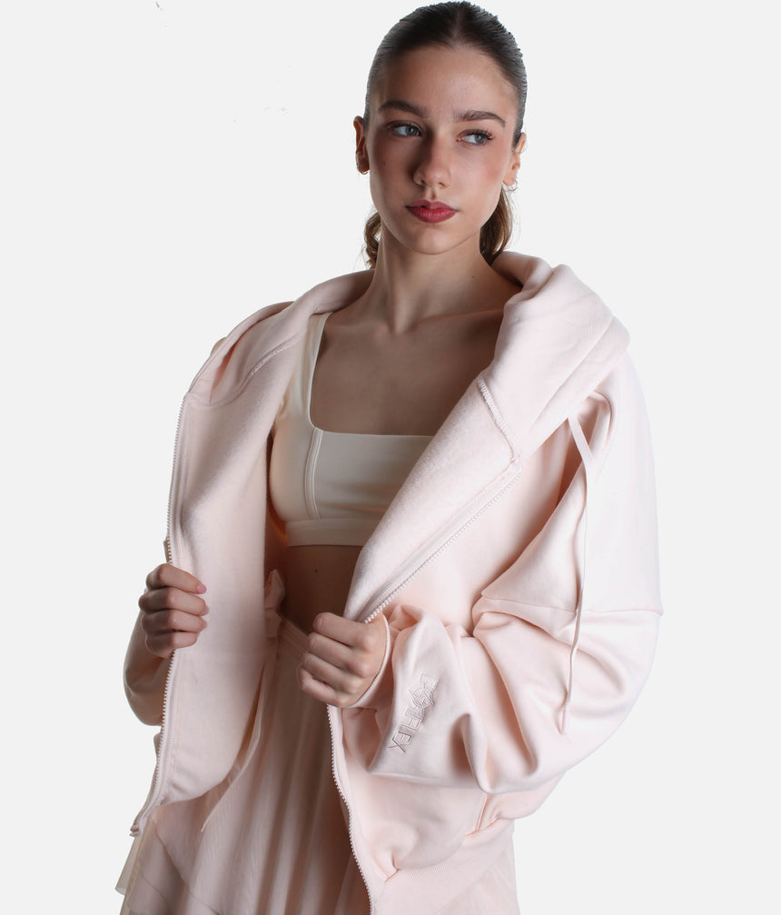 Oversized CLOUD HOODIE, Ultra-Comfy Full-Zip with Pockets