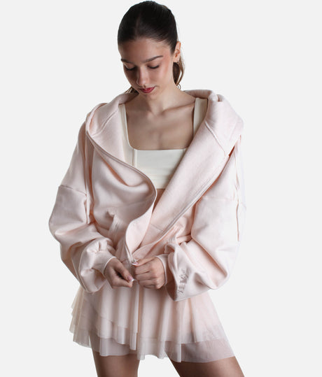 Oversized CLOUD HOODIE, Ultra-Comfy Full-Zip with Pockets