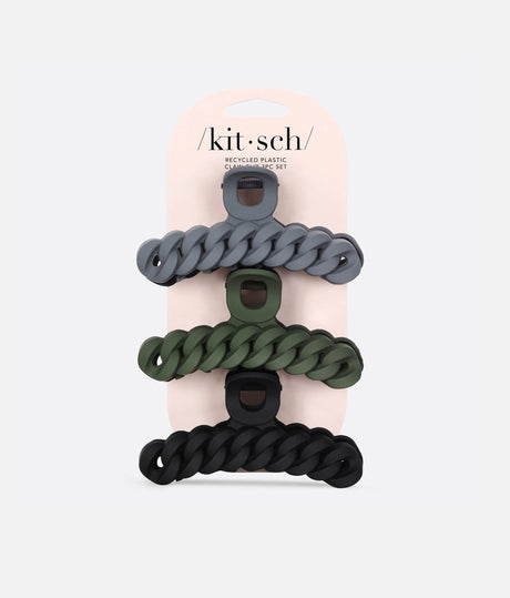 Eco-Friendly Chain Claw Clip 3pc Set