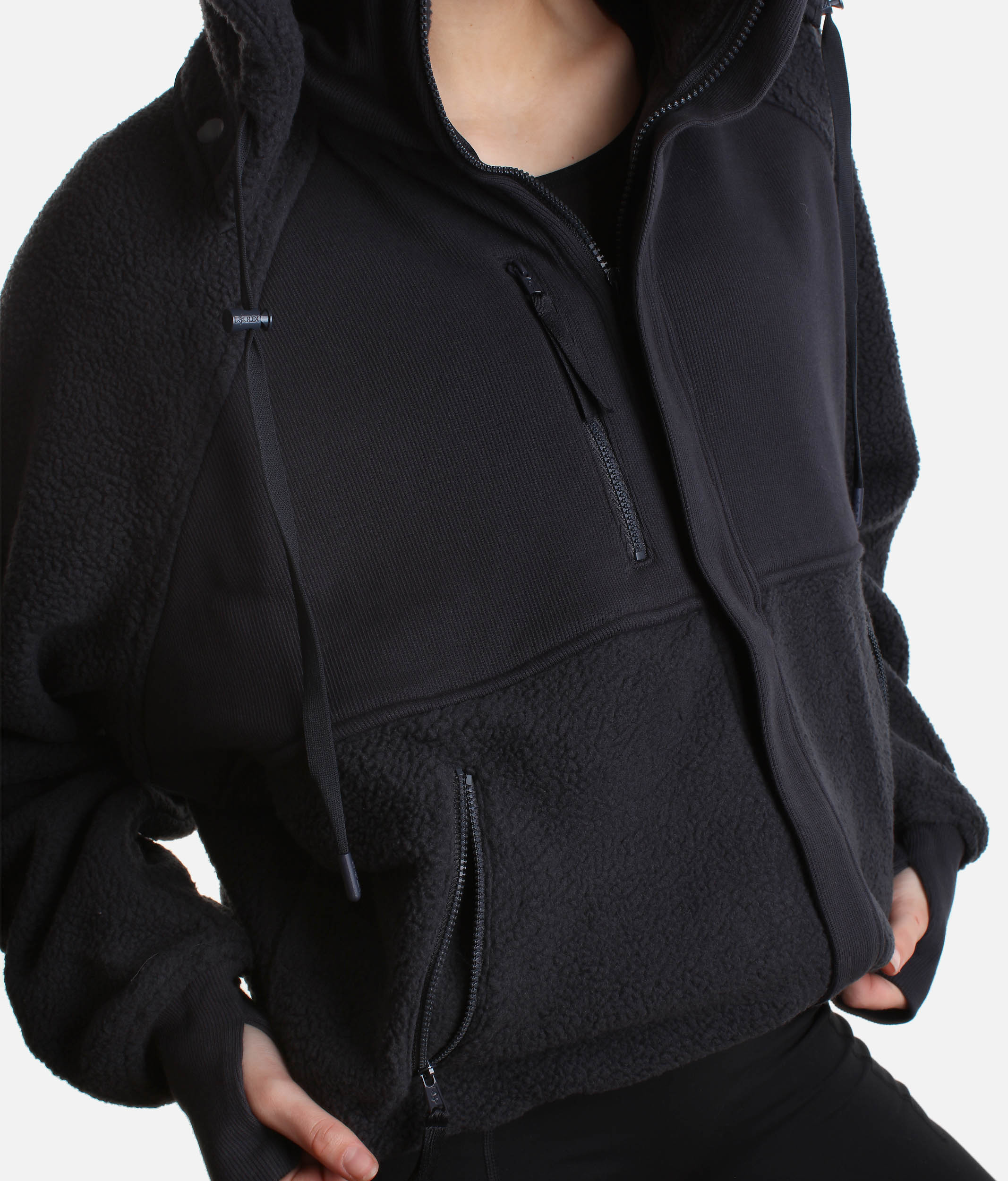 FIND YOUR INNER FLEECE Jacket, Charcoal - Chill-Proof and Ultra Cozy