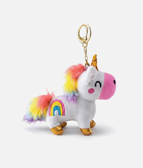 Plush Unicorn Bag Charm with Keyring – CHARM01