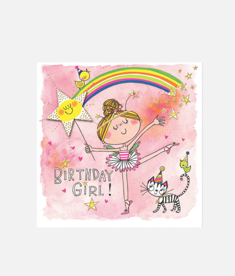 Birthday Card, Ballerina Fairy - CHAT14