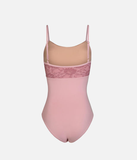 Chloe Rose Ballet Leotard • Elegant Floral Lace Camisole