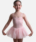 Girls Anastasia Camisole Tutu Dress, Elegant Floral Dancewear - CL70008