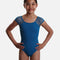 Girls Mesh Back Leotard, Twist Detail & Cap Sleeves - CL928