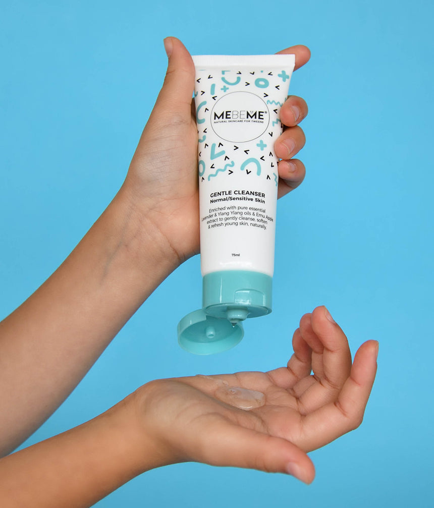 Gentle Cleanser for Tweens, Natural Skincare for Sensitive Skin