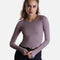 Ultra-Soft CALL ME BABY Long Sleeve Top – Dusty Mauve
