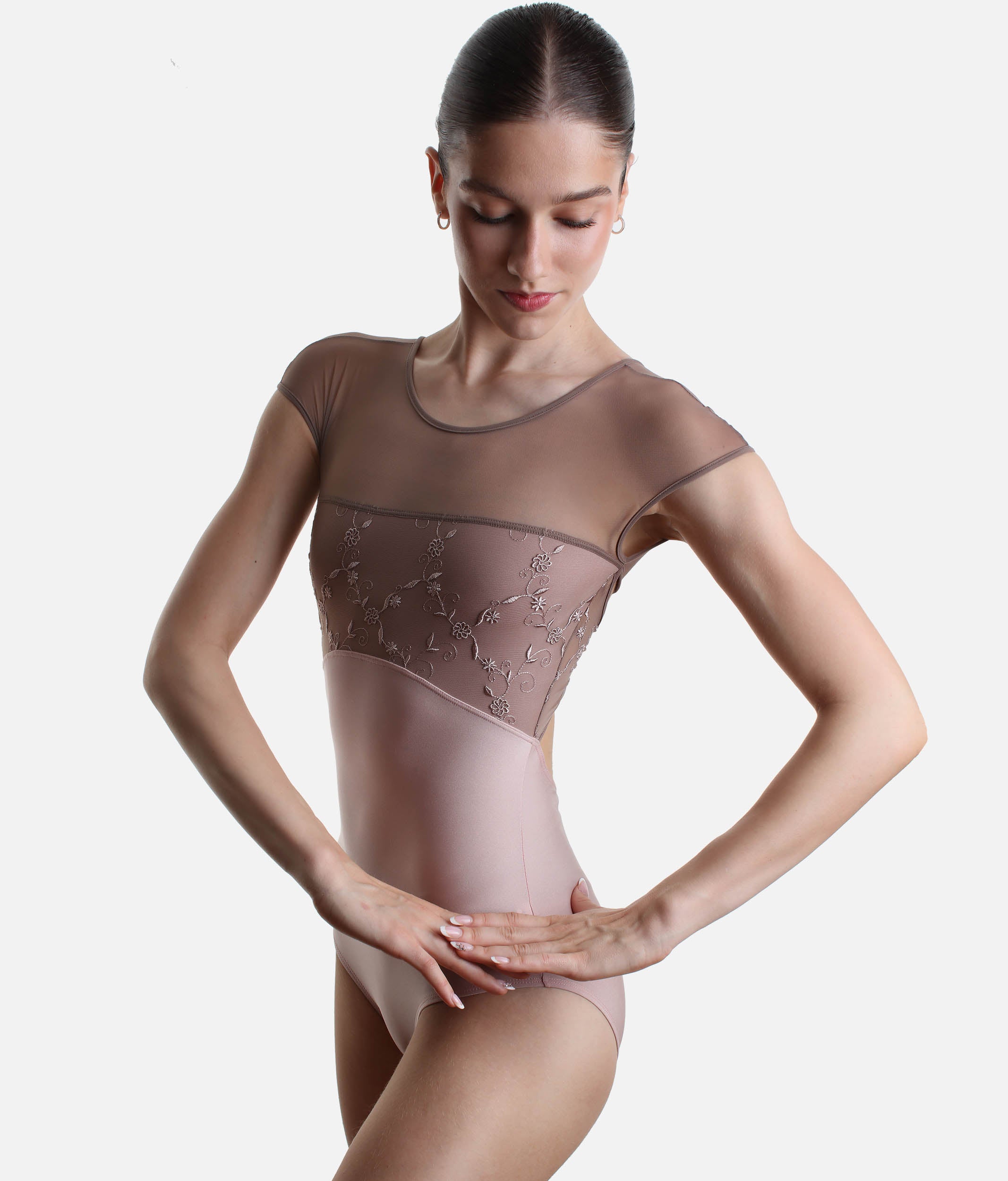 DellaLo Milano Concordia CL Rose Ballet Leotard | Dance World Europe