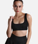 Modern Square Neck Sports Bra for Pilates & Lounge - CORSET BRA
