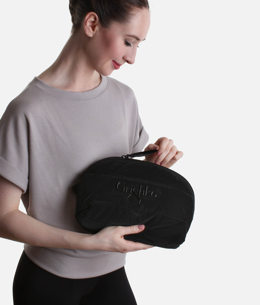 Quilted Cosmetic Bag - Makeup & Accessory Pouch - BC004