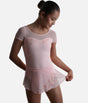 Girls Claire Mesh Wrap Skirt, Easy Pull-On for Young Dancers - CR10005