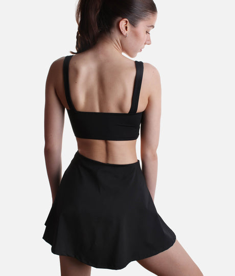 CUT IT OUT DRESS – Active Skater Dress with Pockets & Built-in Shorts