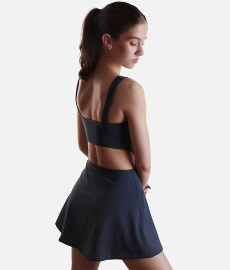 CUT IT OUT DRESS – Active Skater Dress with Pockets & Built-in Shorts
