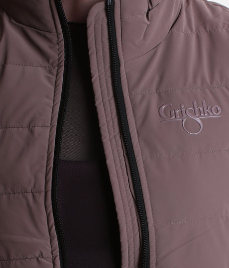 Ballet Warm-Up Vest, CLOUD Quilted Dance Layer with Zipper Pockets - CV001