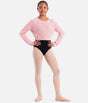 Girls Zoey Cotton Cable Knit Dance Sweater • Candy Pink - CZ30045