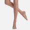 Tan Ultra-shimmery Footed Tights - DAN 1331