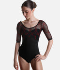 SVETLANA DI Nero • Luxury Embroidered Ballet Leotard, Icons Collection