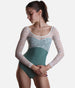Lace Sleeve Leotard, Elegant Ballet Dancewear - TERSICORE DI