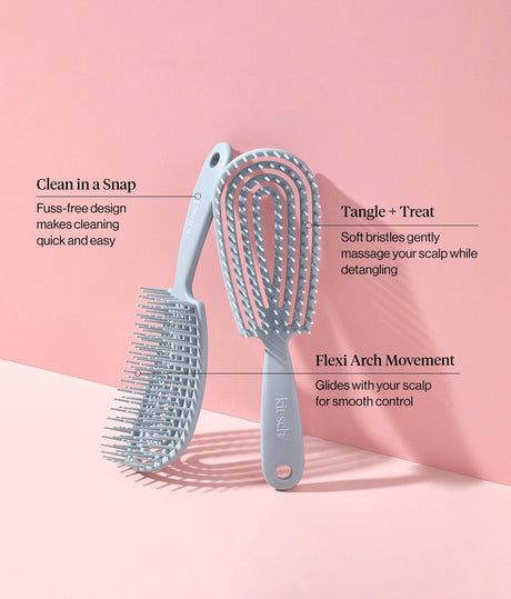 Detangling Flexi Brush for Healthy Scalp & Breakage Control