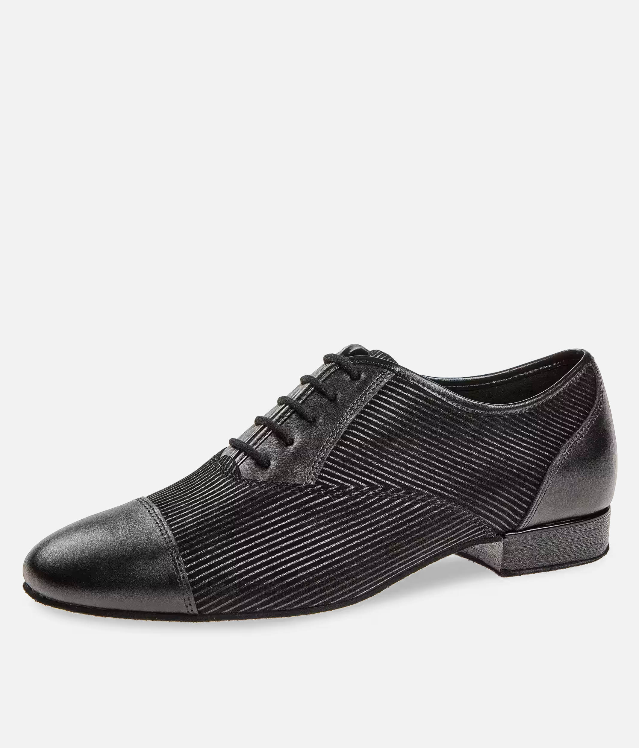 Men's Dance Shoes – Classic Oxford Style with Shock-Absorbing Heel - 165