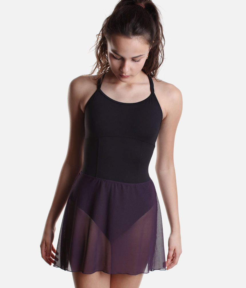 Elegant Pull On Dance Skirt - ERIKA