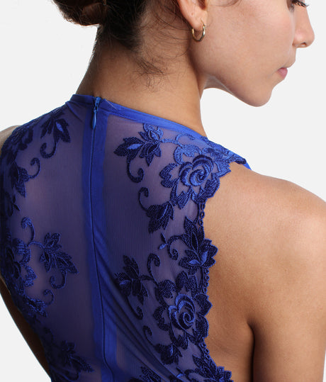 Lace Back Tank Leotard - ESTHER