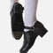 Essential Jig Shoes, Beginner Irish Dancing Hard Shoes with Bubble Heels