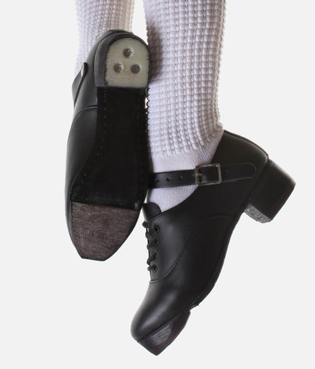 Ultra-Flexi Advanced Irish Dancing Jig, Champion-Level Heavy Shoes with Hi-Tech Heels