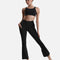 Supersculpt Flared Leggings with Pockets