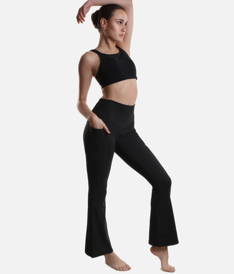 Supersculpt Flared Leggings with Pockets