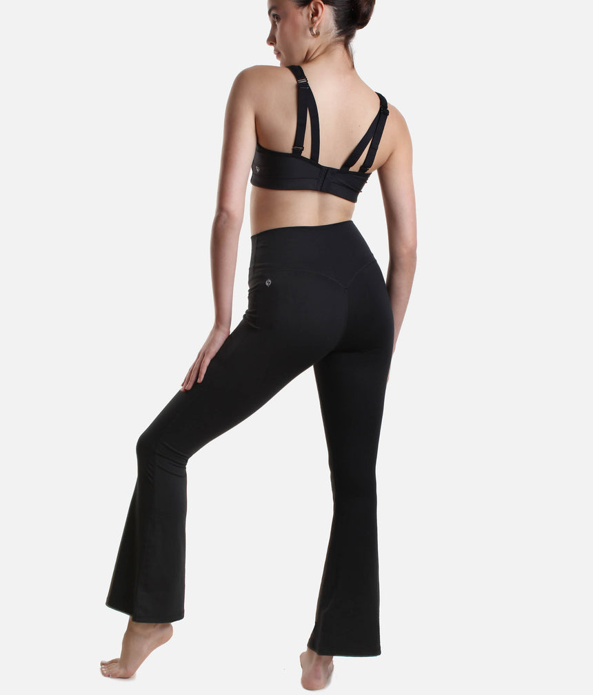 Supersculpt Flared Leggings with Pockets