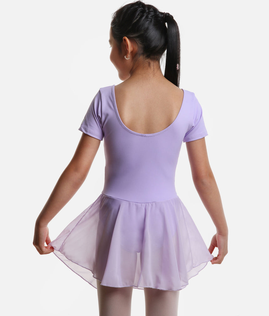 Girls Ballet Dress, Skirted Leotard - RAD Freya