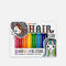 Washable Hair Crayons for Kids, Non-Toxic Hair Colour Set - 8 GEL STICKS