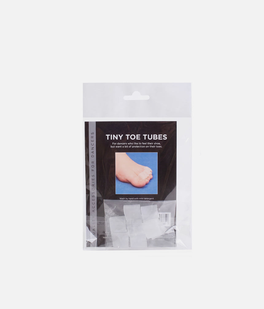 Tiny Toe Tubes • Pointe Shoe Toe Protectors, Pack of 8