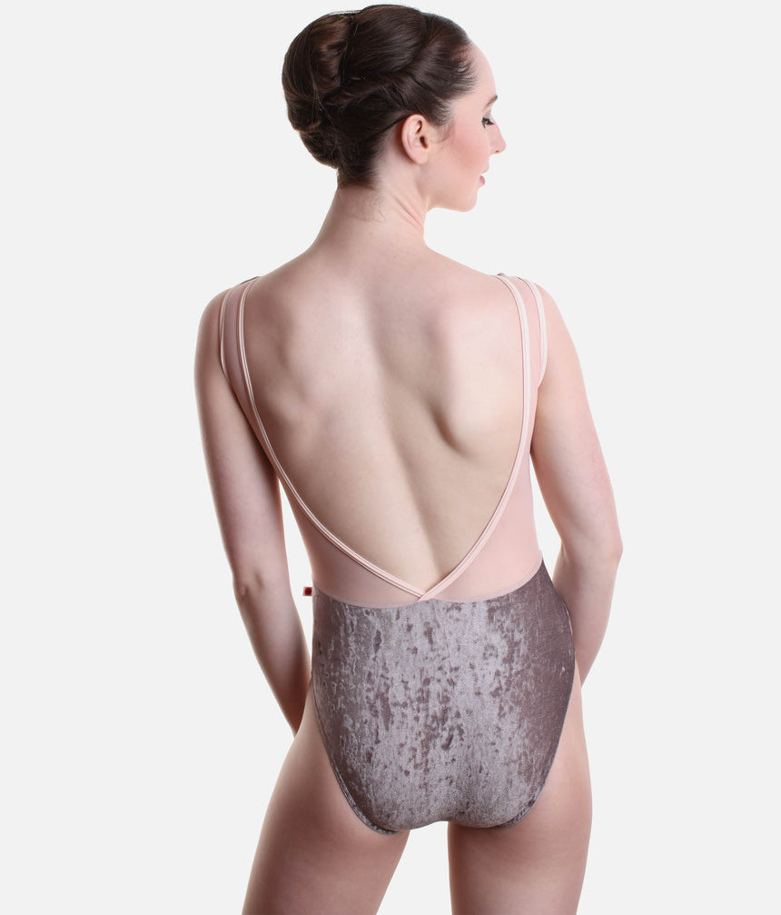 Low Back Dance Leotard, Tank Strap - GINA