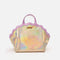 Holographic Shell Iridescent Dance & Travel Bag - MERMAID KEEPALL BAG
