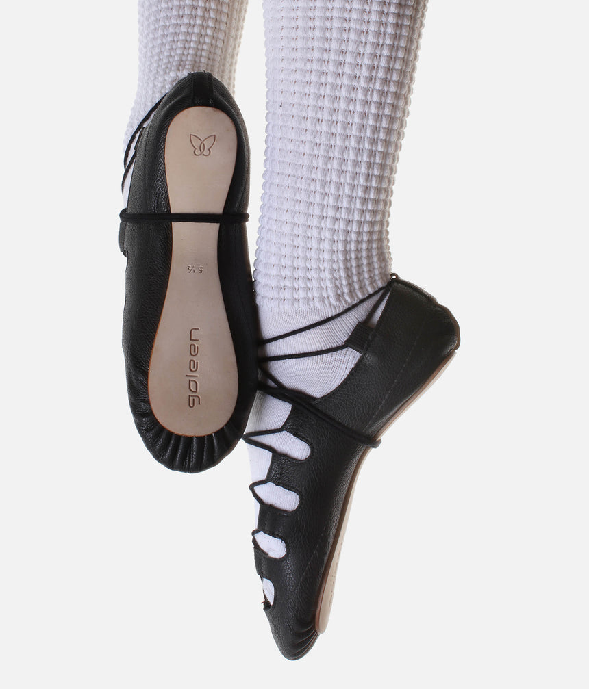 Beginner Irish Dancing Pumps, Full Sole - NEW LOOP