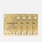 VIP THE GOLD MASK 3+1 Set, Luxury Bio-Cellulose Hydrating Face Mask