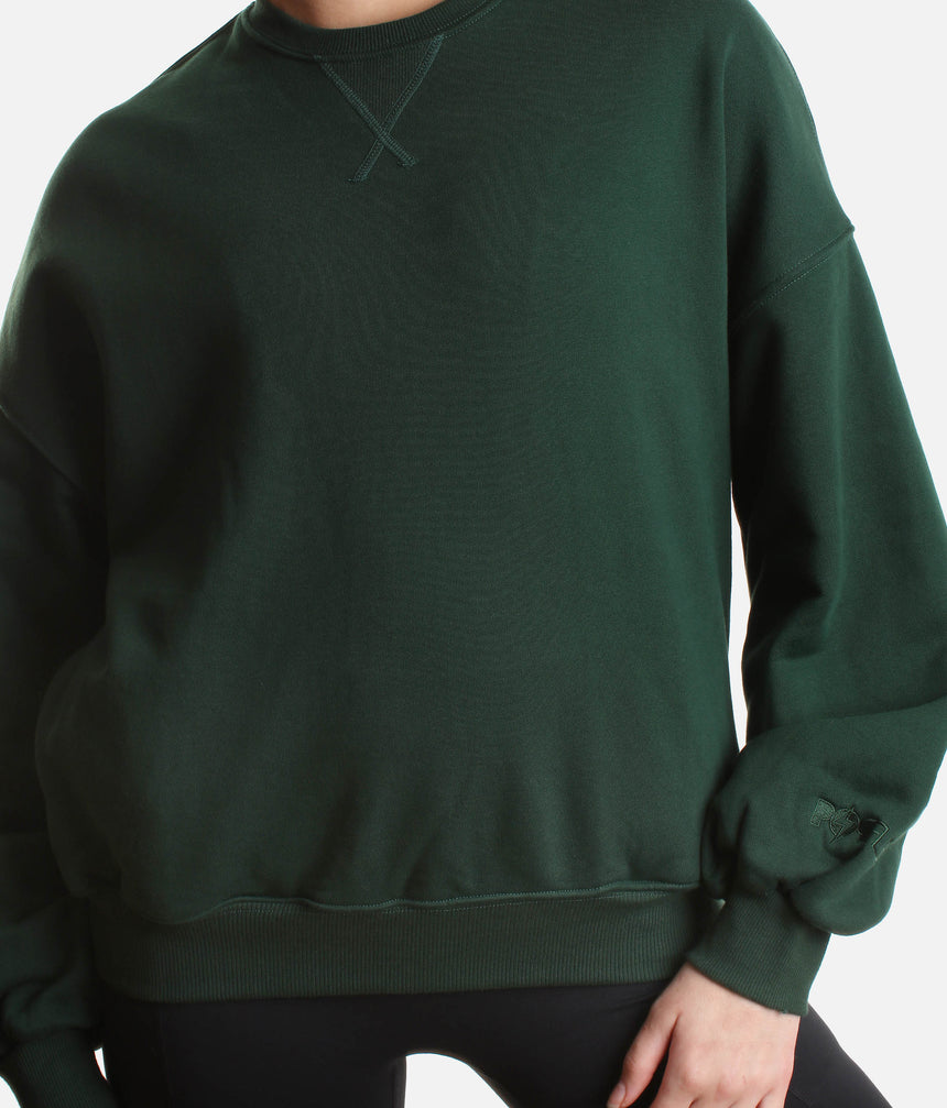 Green CLOUD SWEATER - Relaxed, Oversized Fit