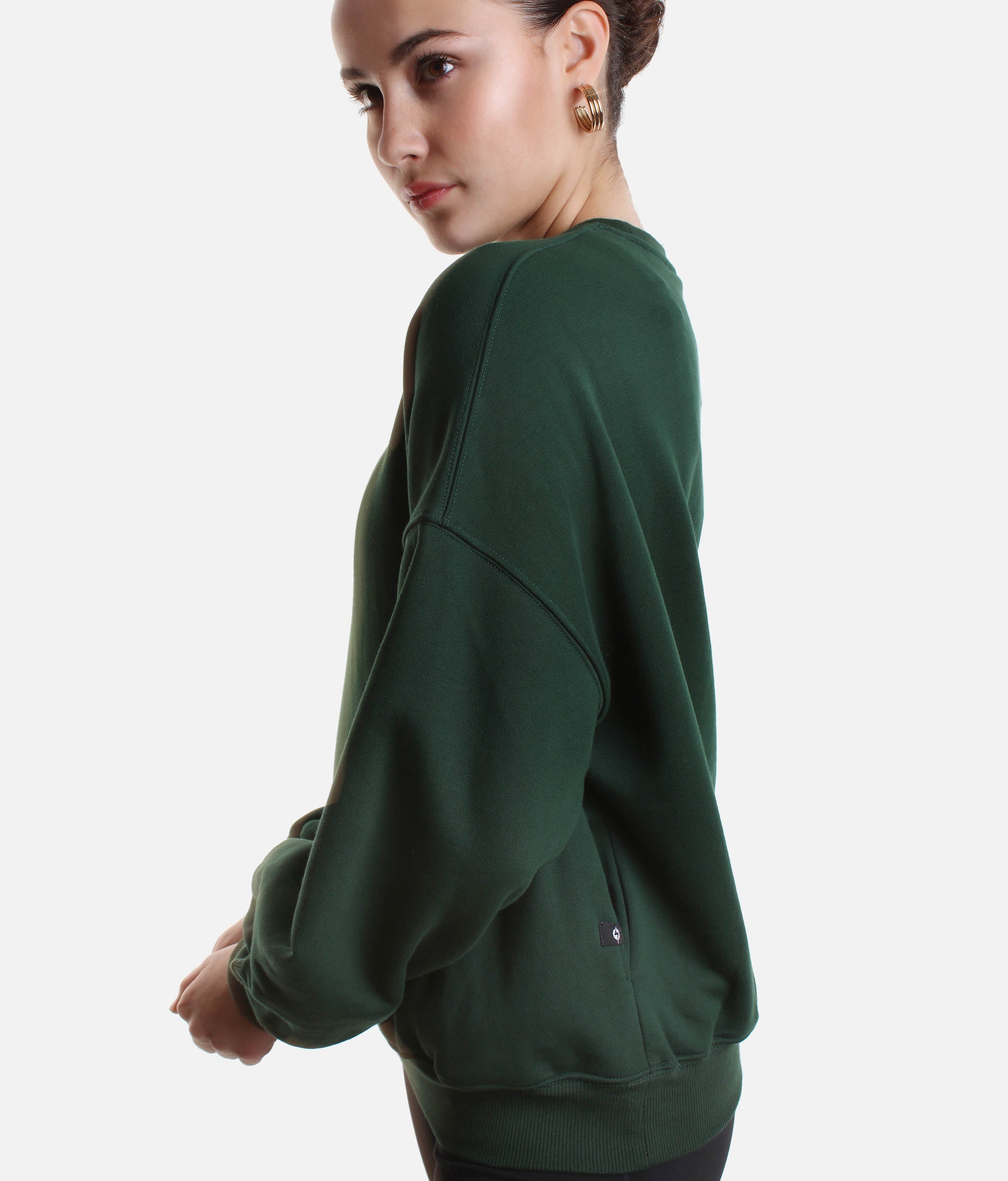 Green CLOUD SWEATER - Relaxed, Oversized Fit