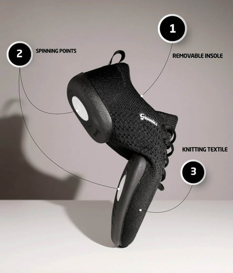 Dance Sneakers with Removable Anatomic Insole - GROOVIES TRAINER